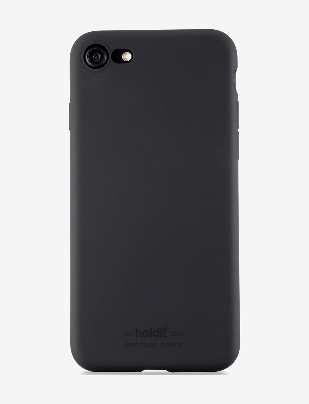 Holdit - Silicone Case iPhone 7/8/SE - laagste prijzen - black - 0