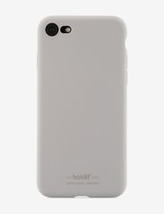 Holdit - Silicone Case iPhone 7/8/SE - laveste priser - taupe - 0