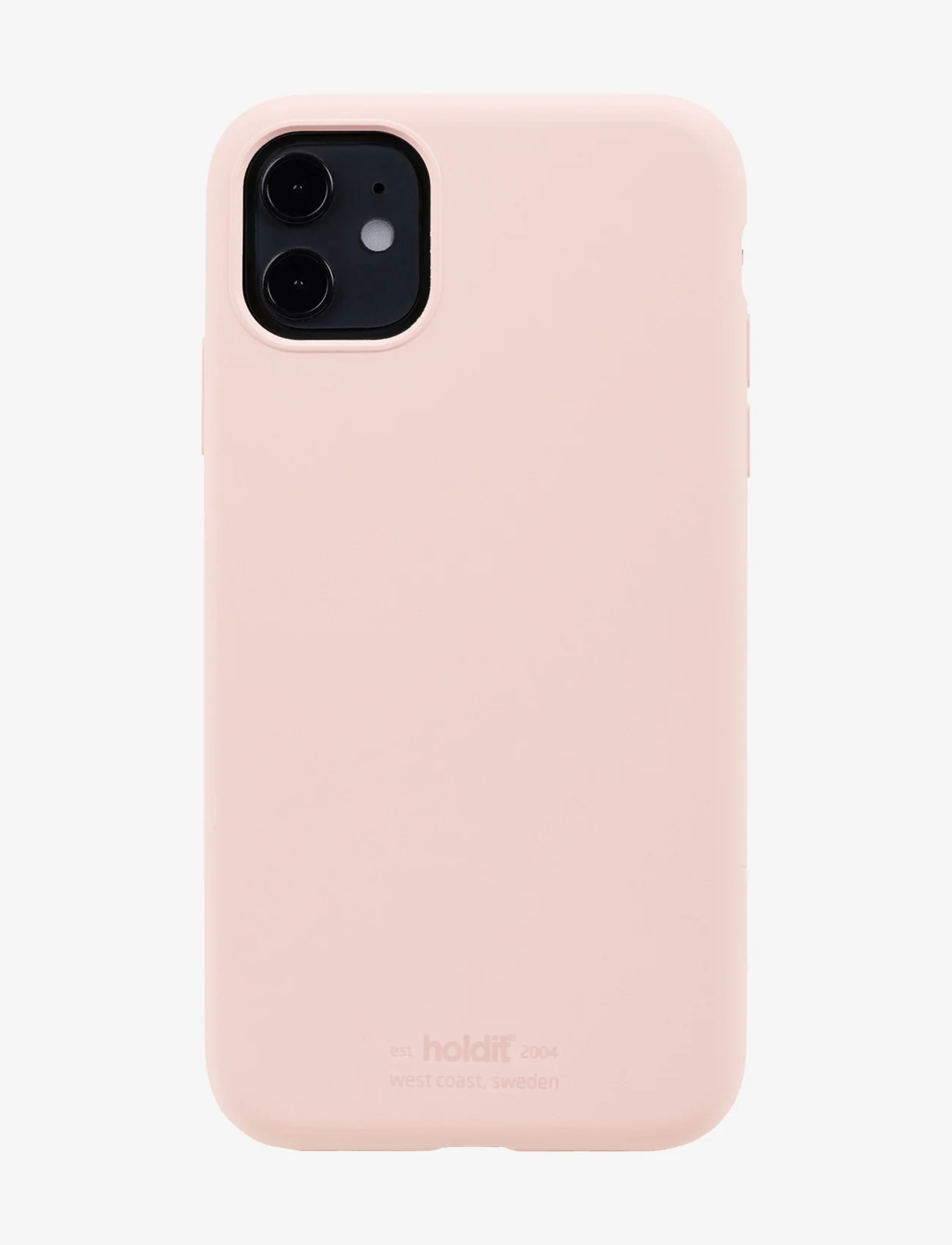 Holdit - Silicone Case iPhone 11 - najniższe ceny - blush pink - 0