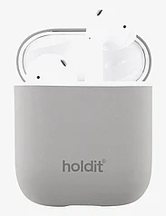Holdit - Silicone Case AirPods - najniższe ceny - taupe - 0