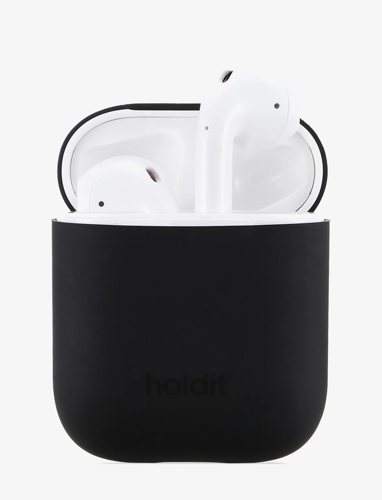Holdit - Silicone Case AirPods - lowest prices - black - 0