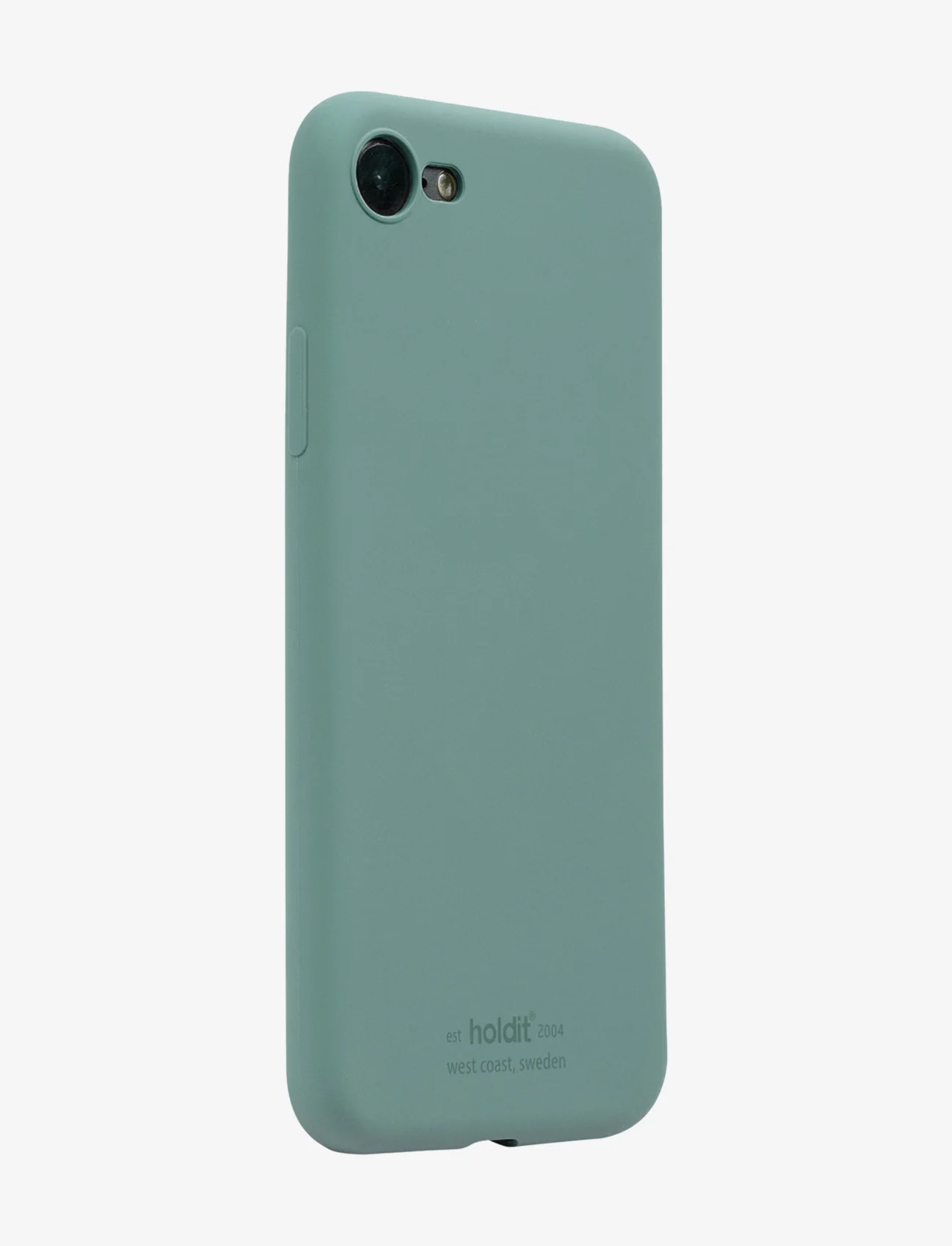 Holdit - Silicone Case iPhone 7/8/SE - laveste priser - moss green - 1