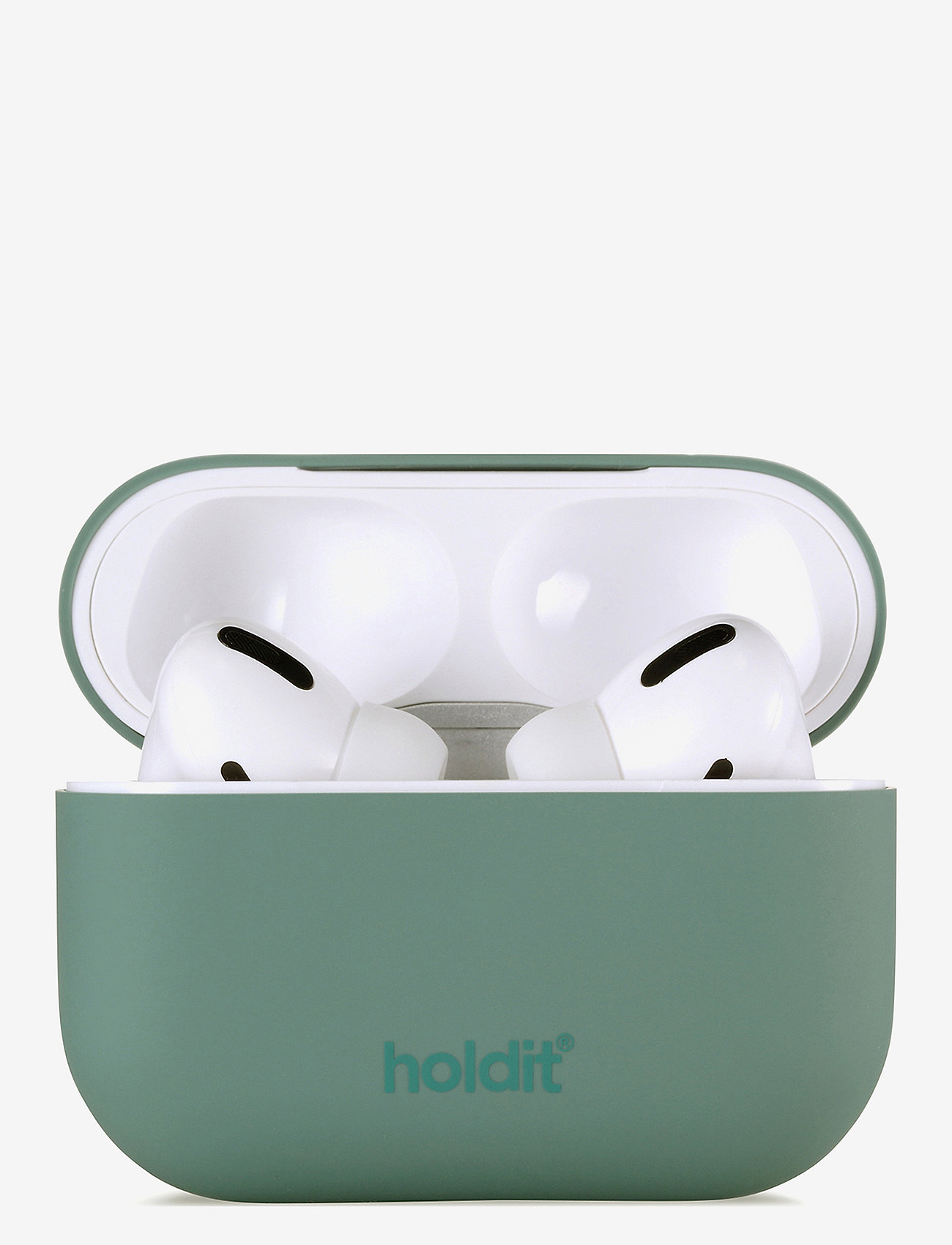 Holdit - Silicone Case Airpods Pro - airpods etuier - moss green - 0