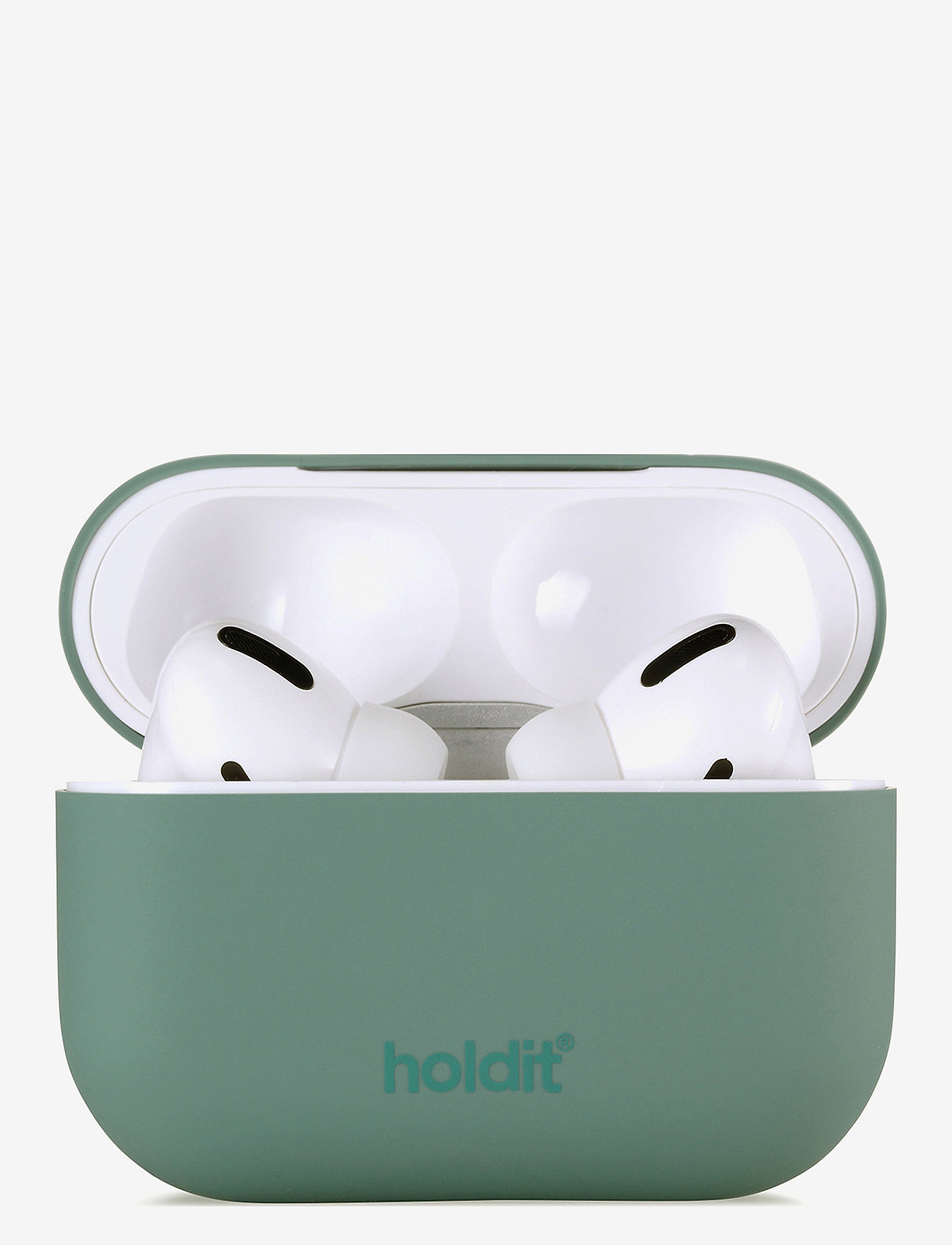 Holdit - Silicone Case AirPods Pro - najniższe ceny - moss green - 0
