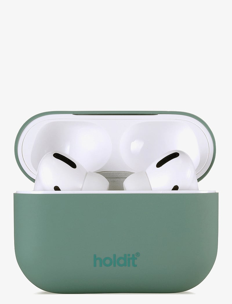 Holdit - Silicone Case Airpods Pro - airpods etuier - moss green - 0