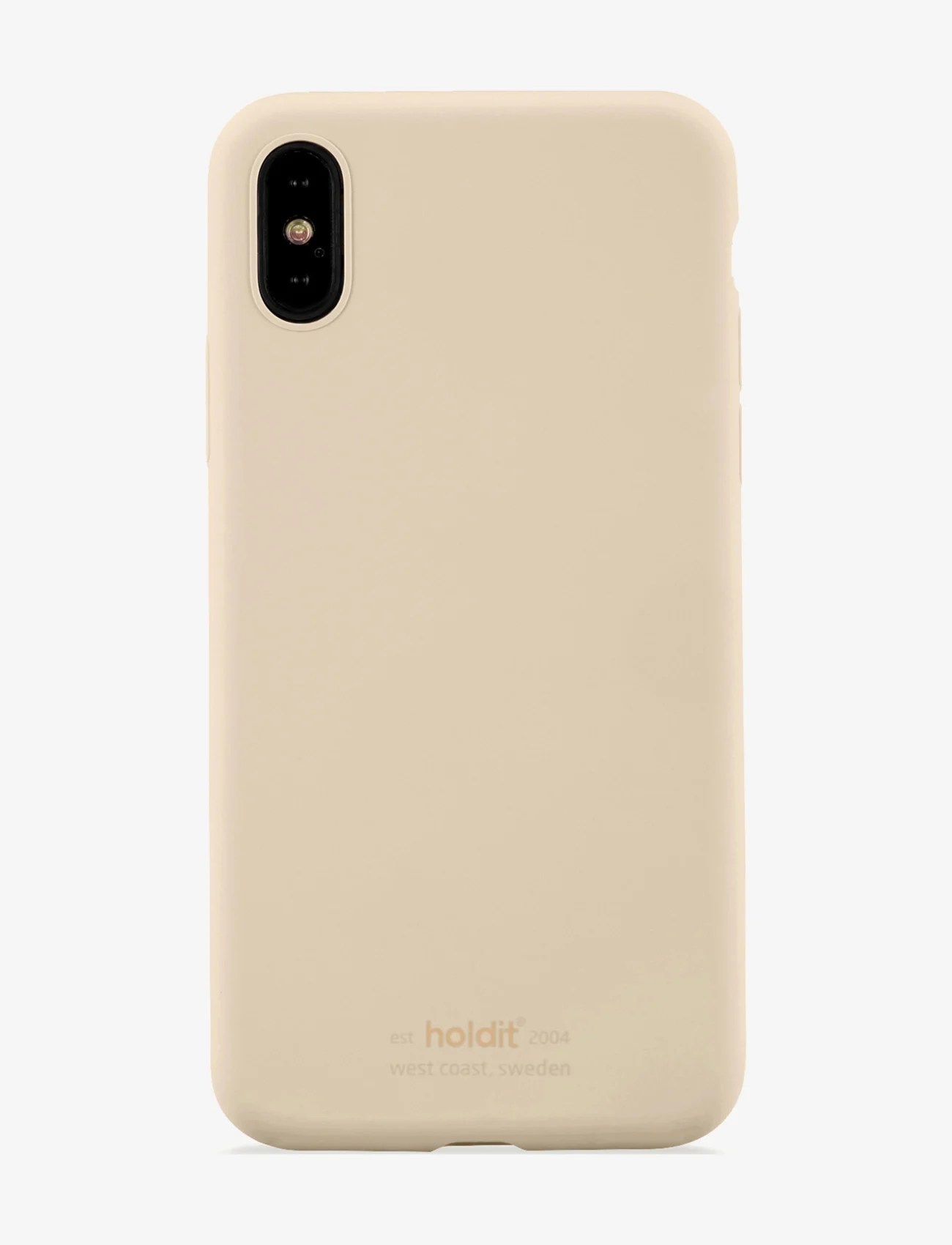 Holdit - Silicone Case iPhone X/Xs - beige - 0