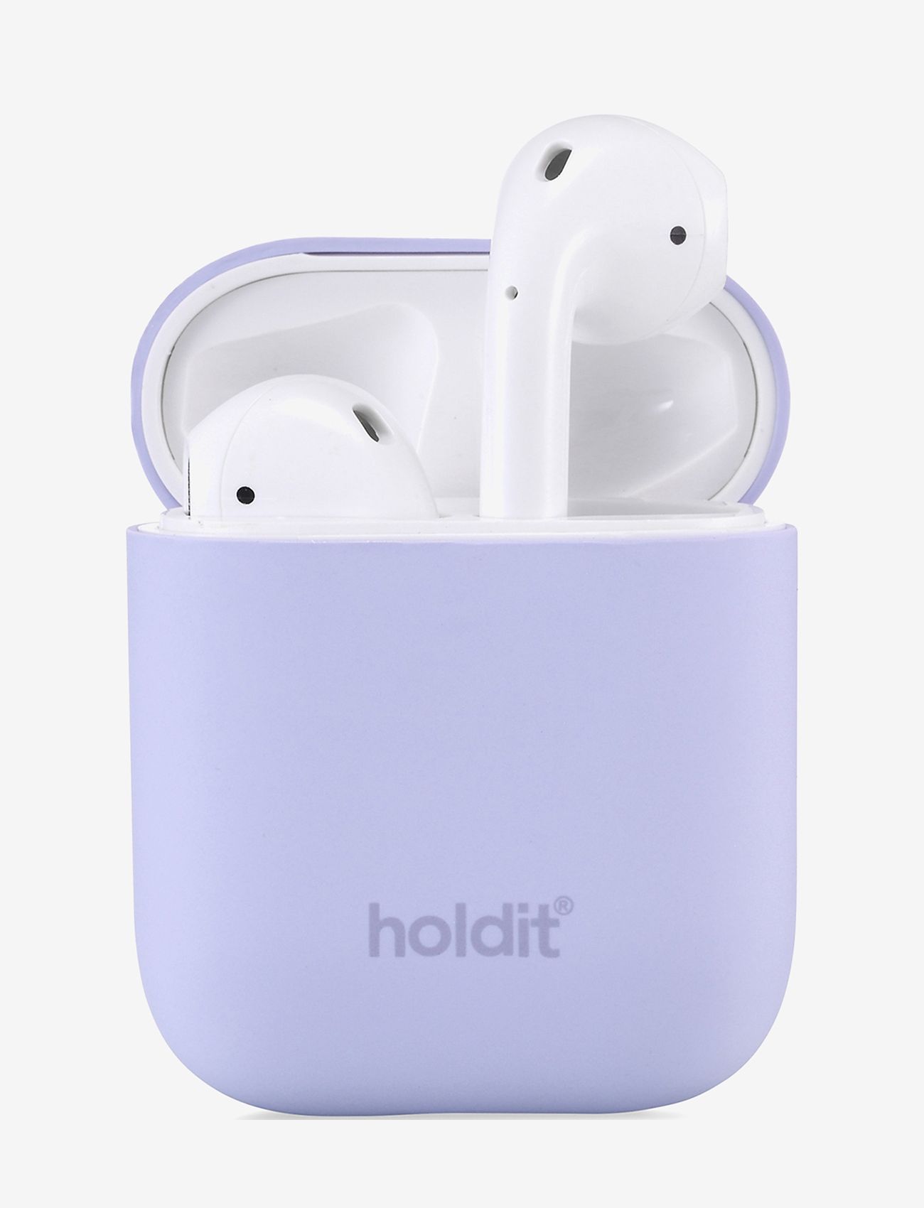 Holdit - Silicone Case AirPods - laagste prijzen - lavender - 0