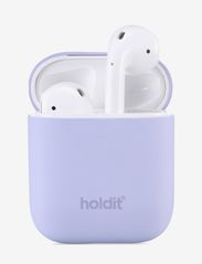 Holdit - Silicone Case AirPods - zemākās cenas - lavender - 0