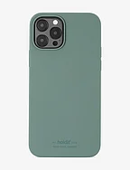 Silicone Case iPhone 12/12Pro - MOSS GREEN