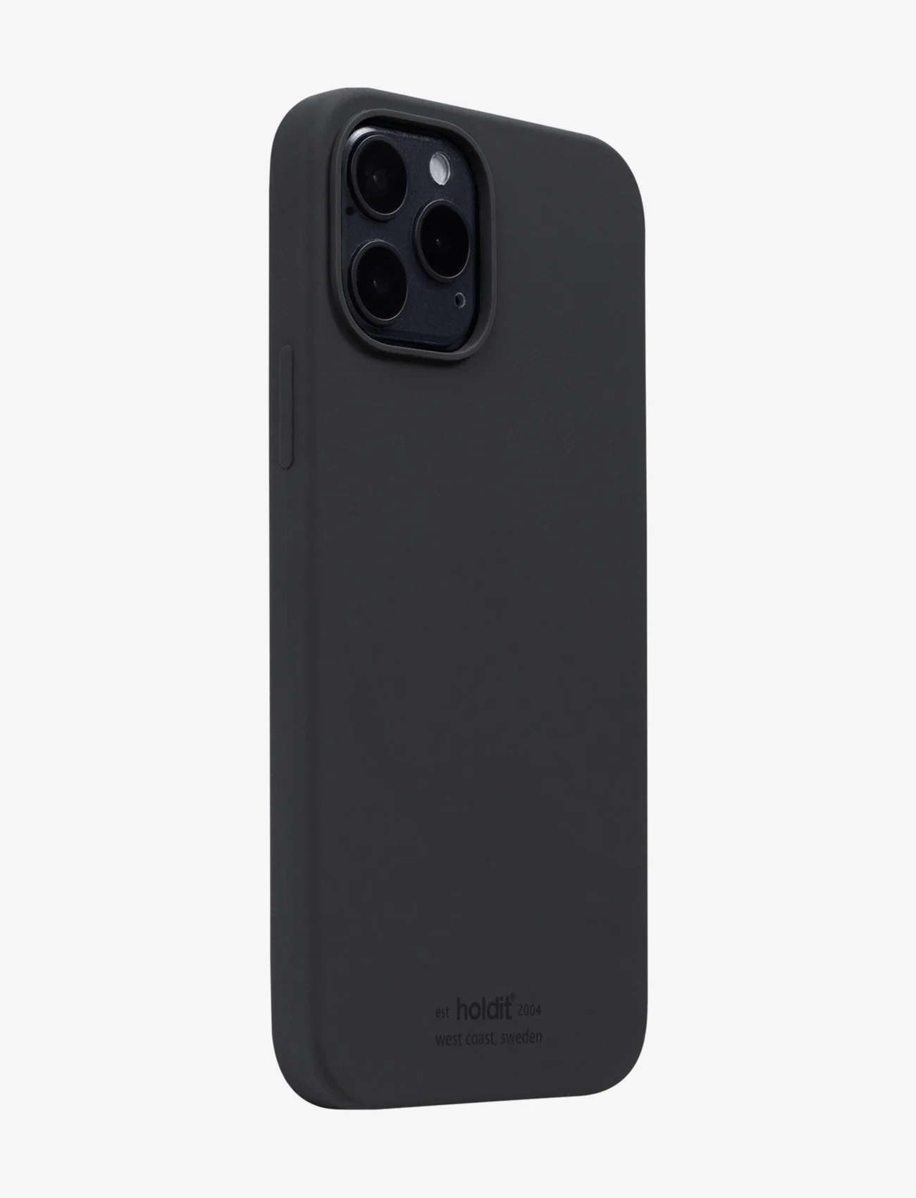 Holdit - Silicone Case iPhone 12Pro Max - lowest prices - black - 1