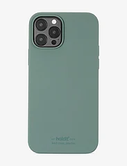 Holdit - Silicone Case iPhone 12Pro Max - najniższe ceny - moss green - 0