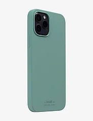 Holdit - Silicone Case iPhone 12Pro Max - zemākās cenas - moss green - 1