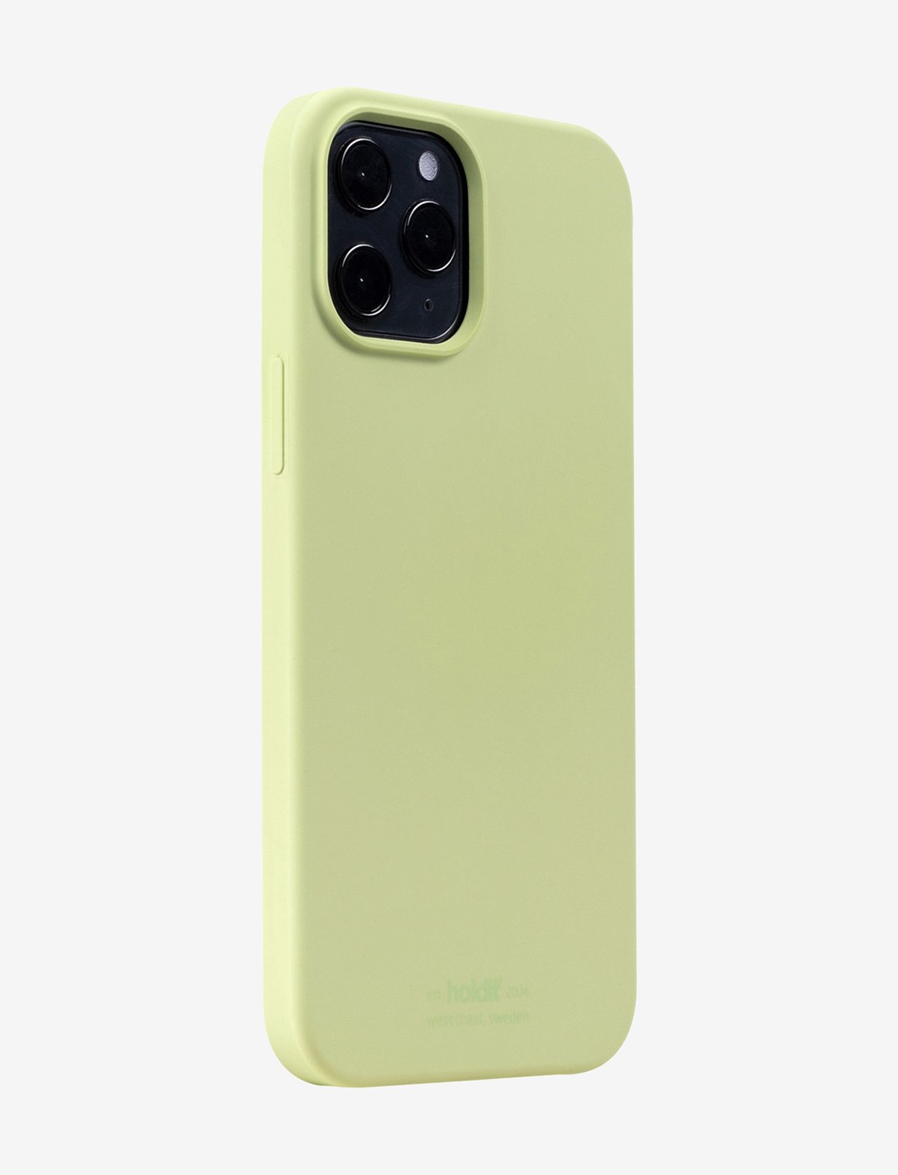 Holdit - Silicone Case iPhone 12Pro Max - lägsta priserna - kiwi - 1