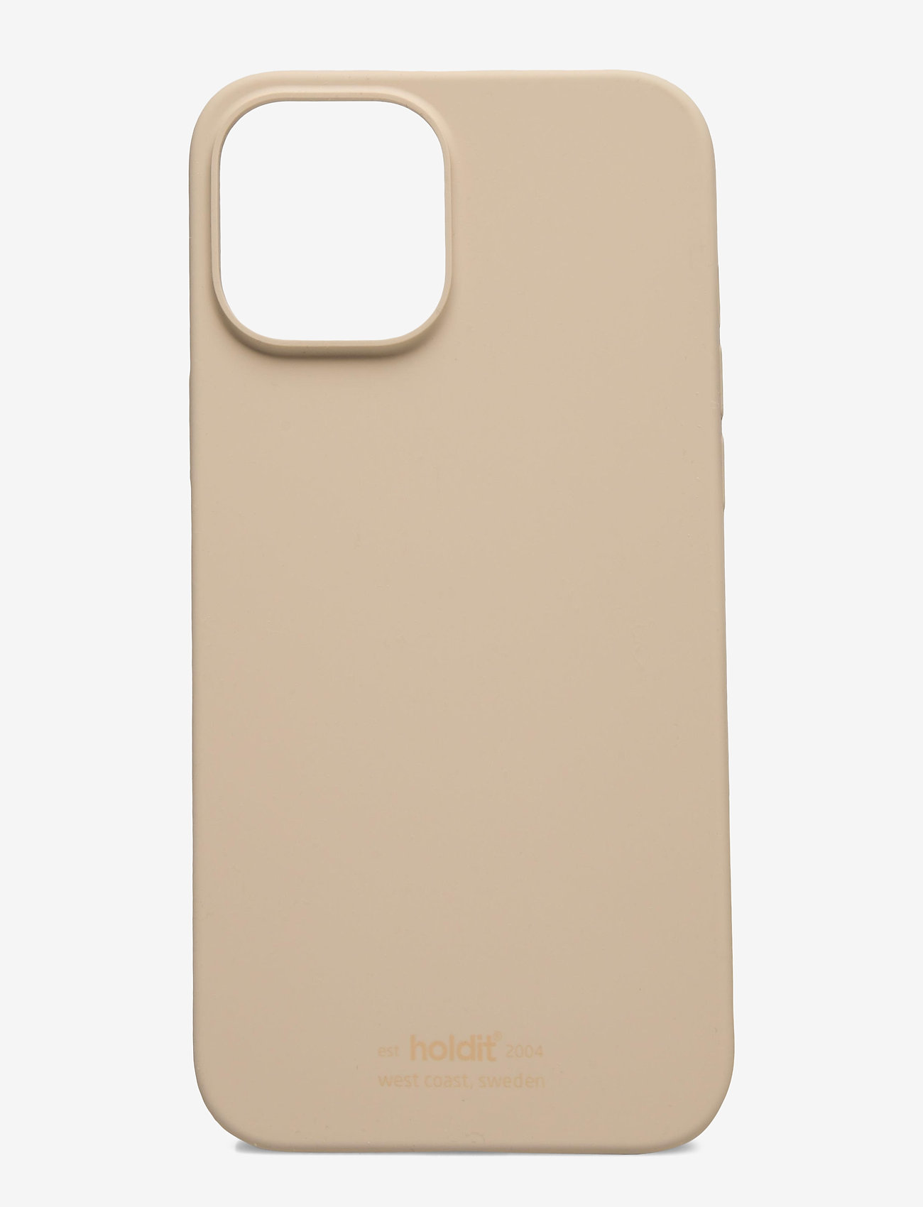 Holdit - Silicone Case iPhone 12Pro Max - laagste prijzen - beige - 0
