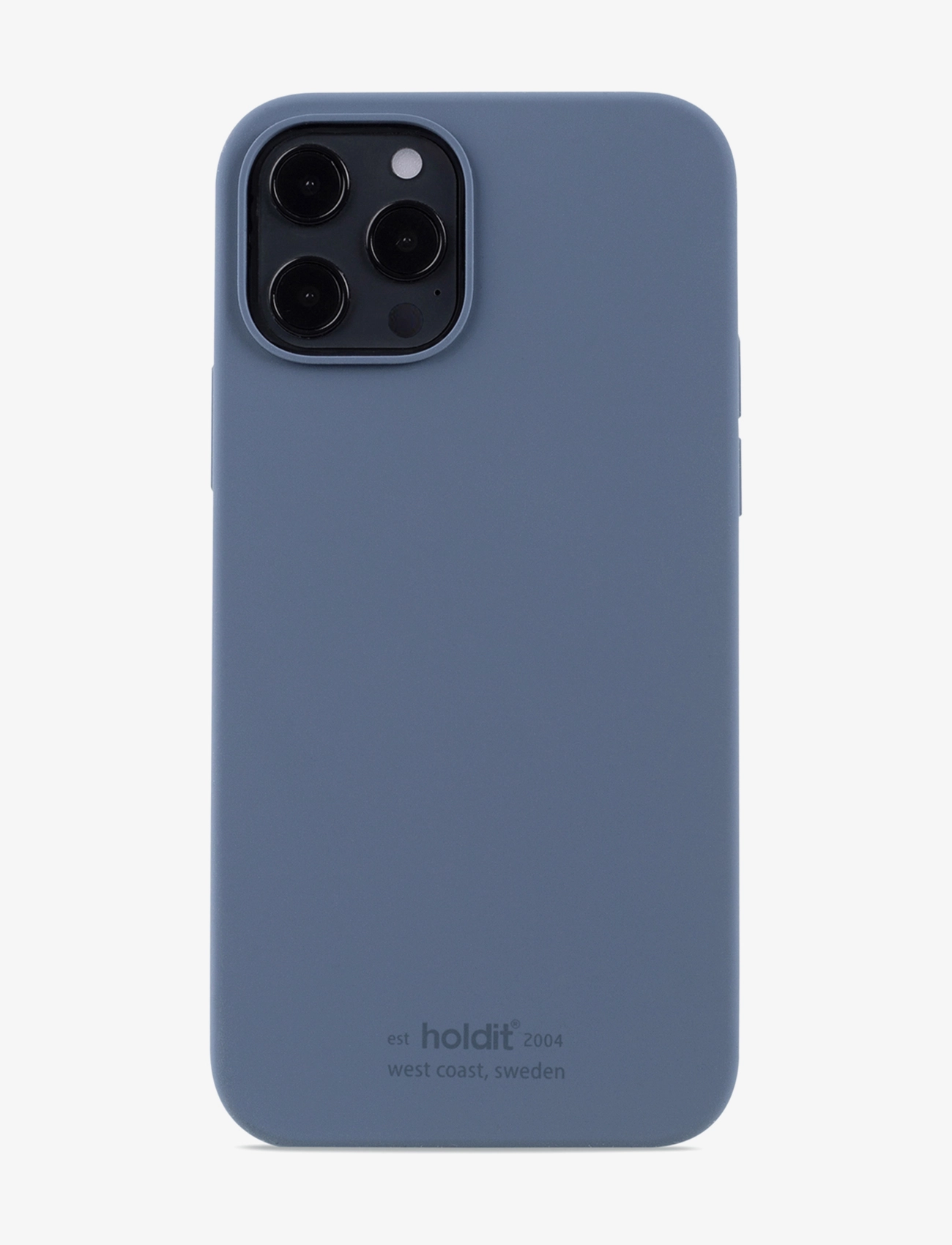Holdit Silicone Case iPhone 12/12 Pro - Accessoires - PACIFIC BLUE / blue