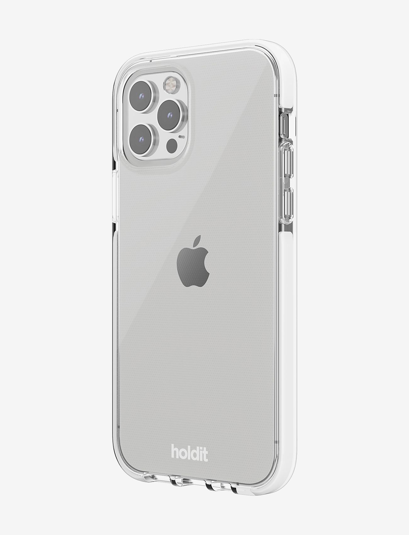 Holdit - Seethru Case White - mobilcovers - white - 2