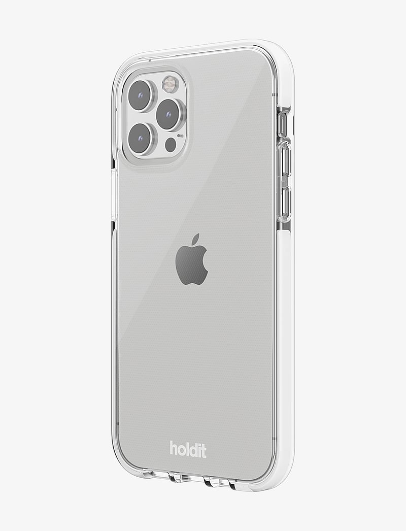 Holdit - Seethru Case White - mobilcovers - white - 2