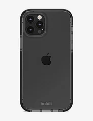 Holdit - Seethru Case iPhone 12/12Pro - alhaisimmat hinnat - black - 1