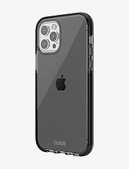 Holdit - Seethru Case iPhone 12/12Pro - alhaisimmat hinnat - black - 2