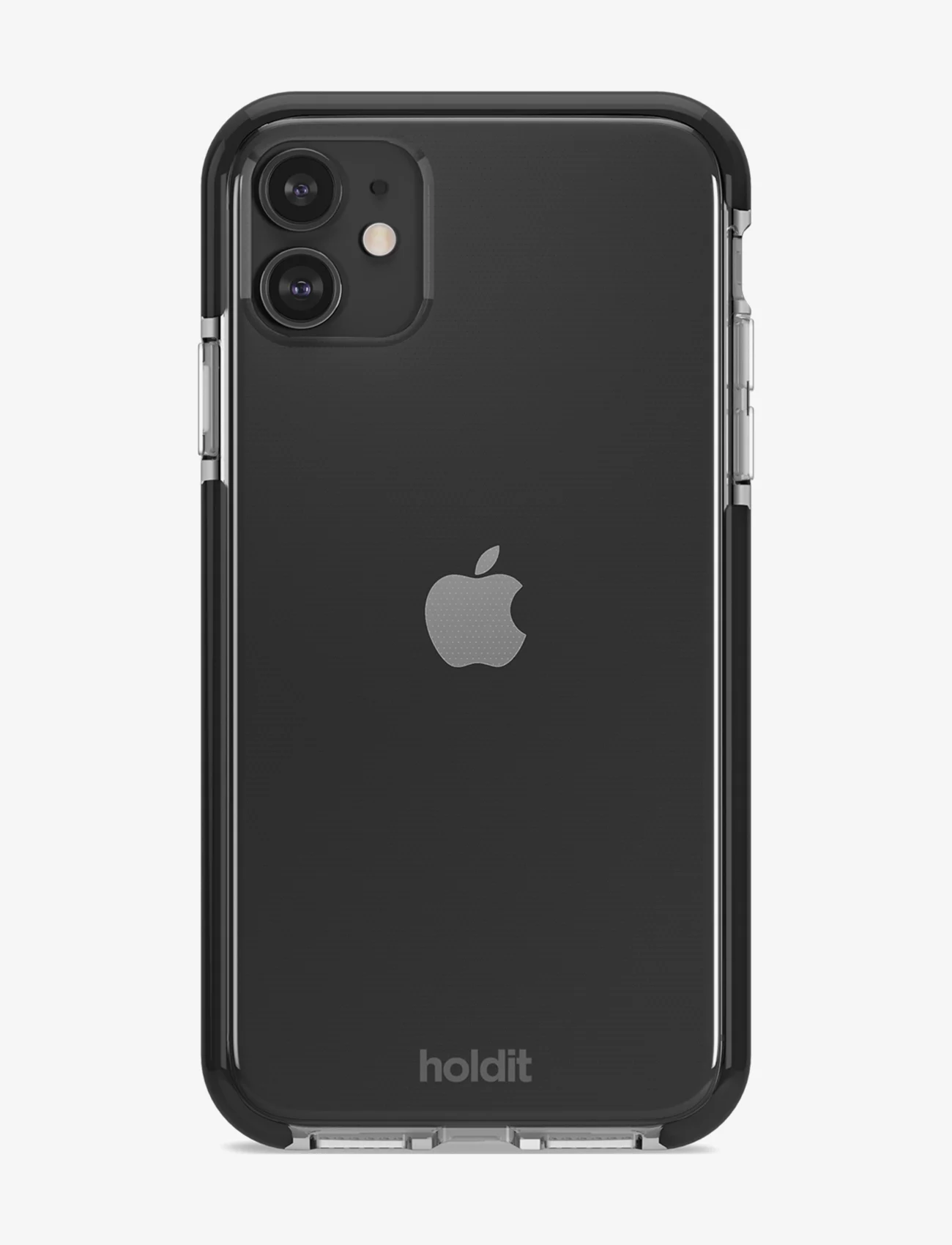 Holdit - Seethru Case iPhone 11/XR - símahulstur - black - 1