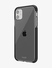 Holdit - Seethru Case iPhone 11/XR - símahulstur - black - 2