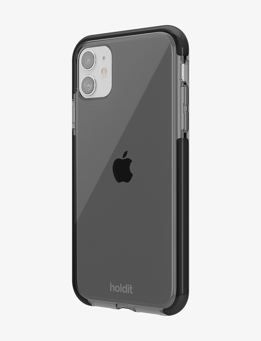 Holdit - Seethru Case Black - mobildeksel - black - 2