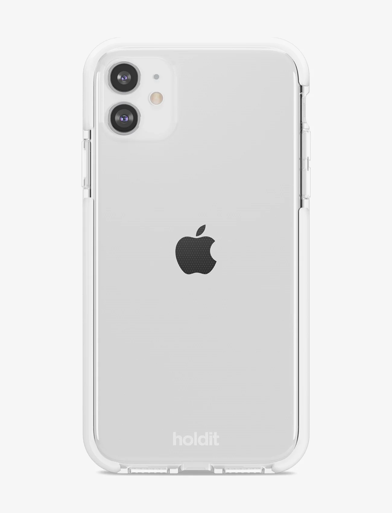 Holdit - Seethru Case iPhone 11/XR - alhaisimmat hinnat - white - 0