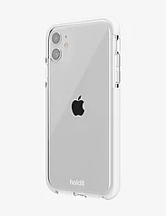 Holdit - Seethru Case iPhone 11/XR - alhaisimmat hinnat - white - 2