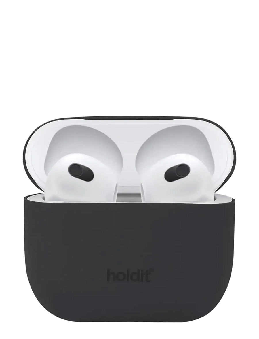 Holdit - Silicone Case AirPods 3 - black - 0