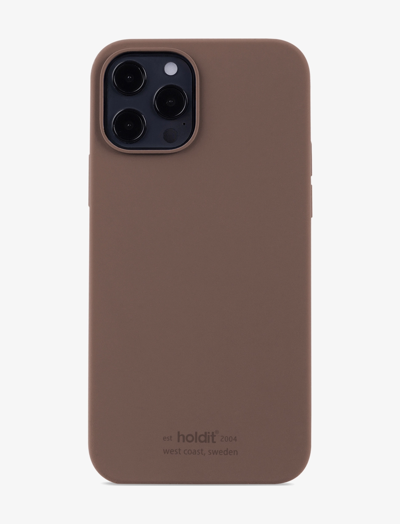Holdit Silicone Case Dark Brown - Mobile accessories - DARK BROWN / brown