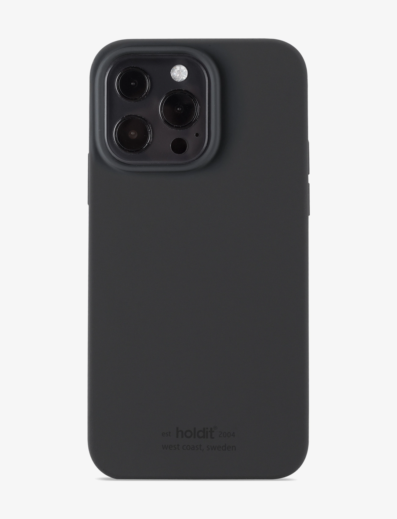 Holdit Silicone Case Black, Mænd, Silikone Telefon Cover, Sort, Str: IPHONE 13PRO
