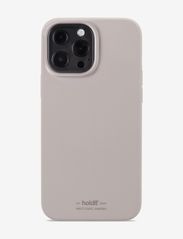 Holdit - Silicone Case iPhone13 Pro Max - laagste prijzen - taupe - 0