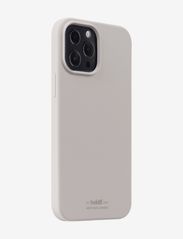 Holdit - Silicone Case iPhone13 Pro Max - najniższe ceny - taupe - 1