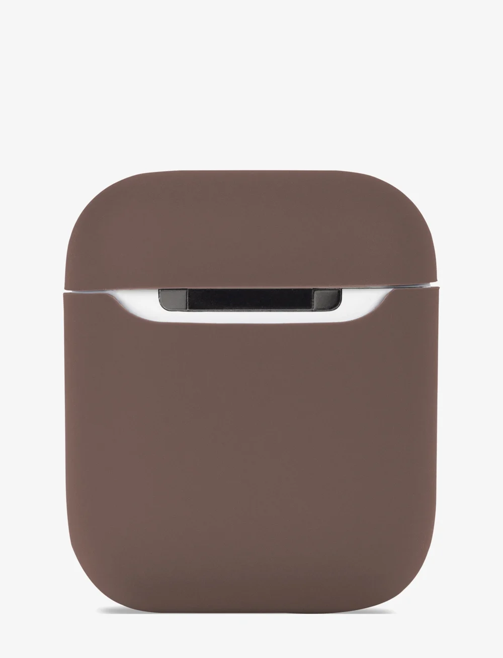 Holdit - Silicone Case Airpods 1&2 - airpods-skal - nygÅrd dark brown - 1