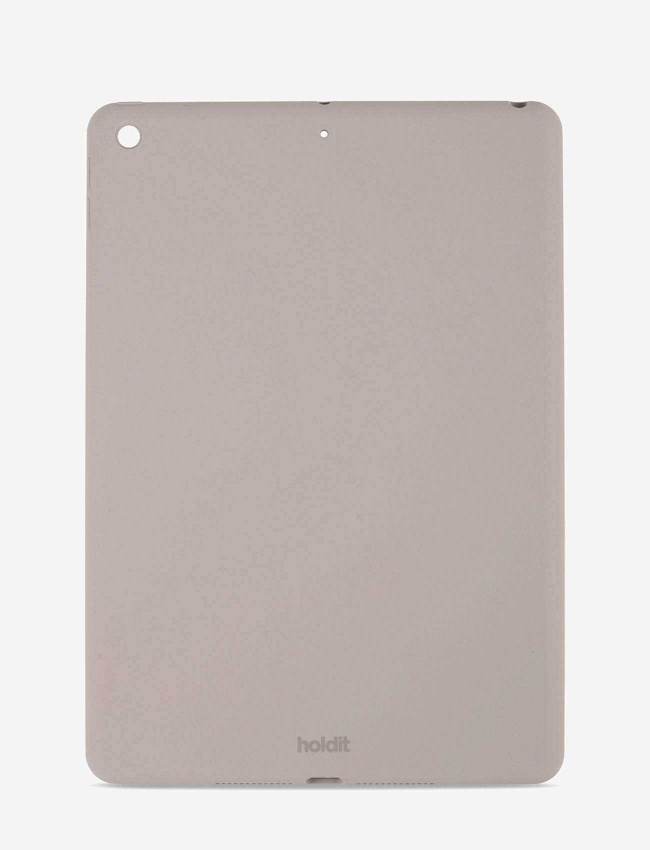 Holdit - Silicone Case iPad 10.2 - laagste prijzen - taupe - 0
