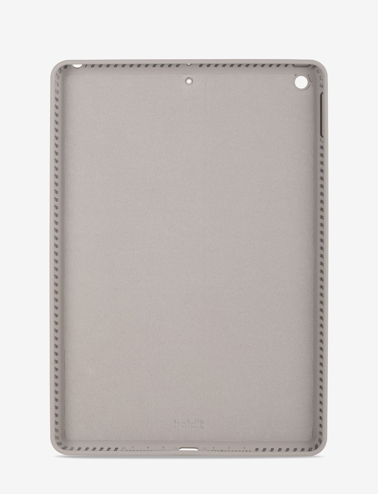 Holdit - Silicone Case iPad 10.2 - laagste prijzen - taupe - 1