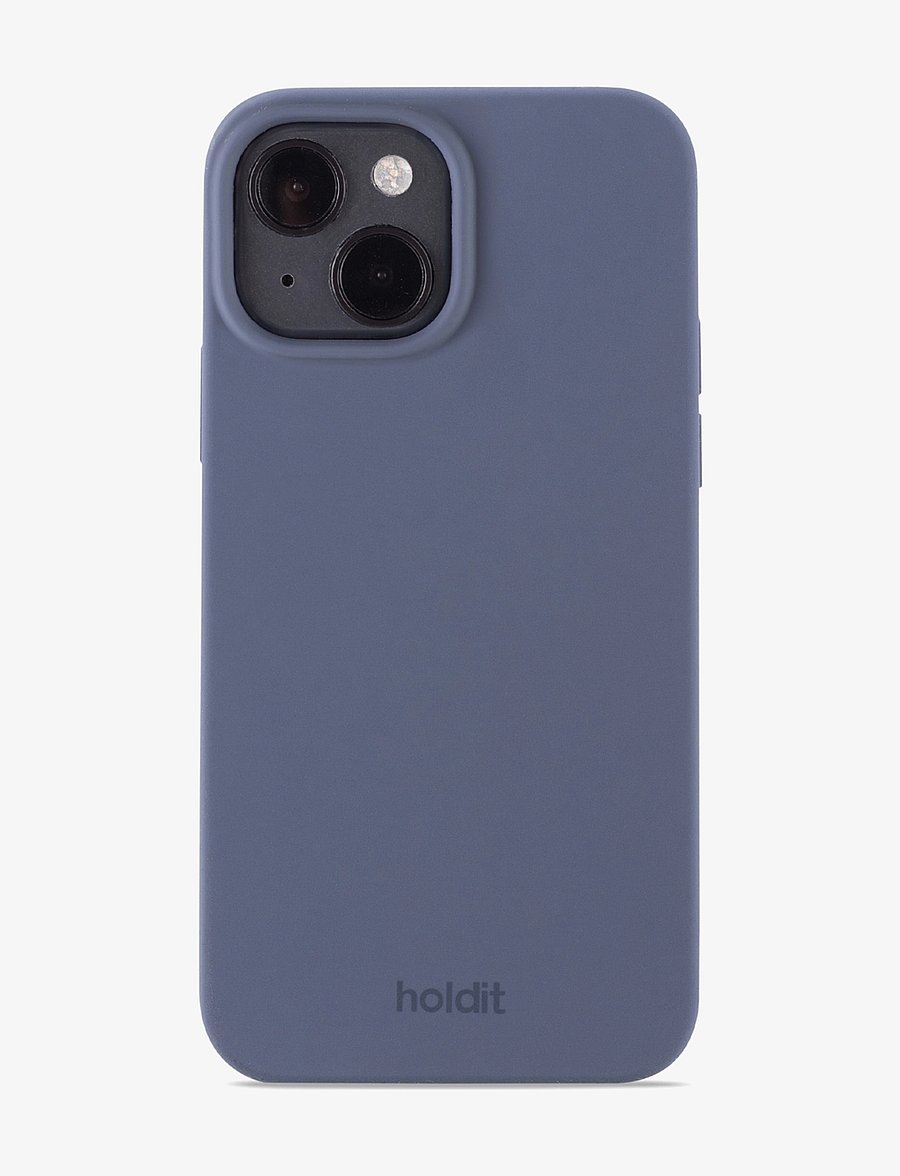 Holdit - Silicone Case iPhone 14/13 - mobilskal - pacific blue - 0