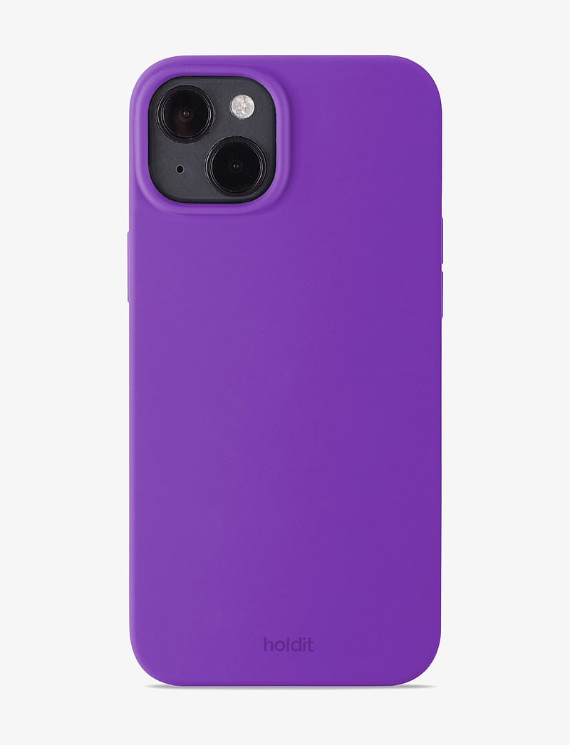 Holdit - Silicone Case Bright Purple - mobilskal - bright purple - 0
