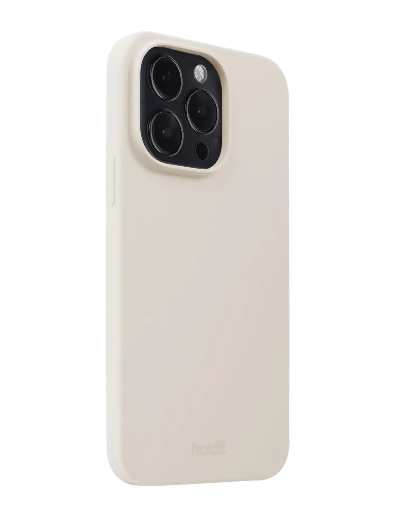 Holdit - Silicone Case iPhone 14 Pro Max - telefonide ümbrised - light beige - 1