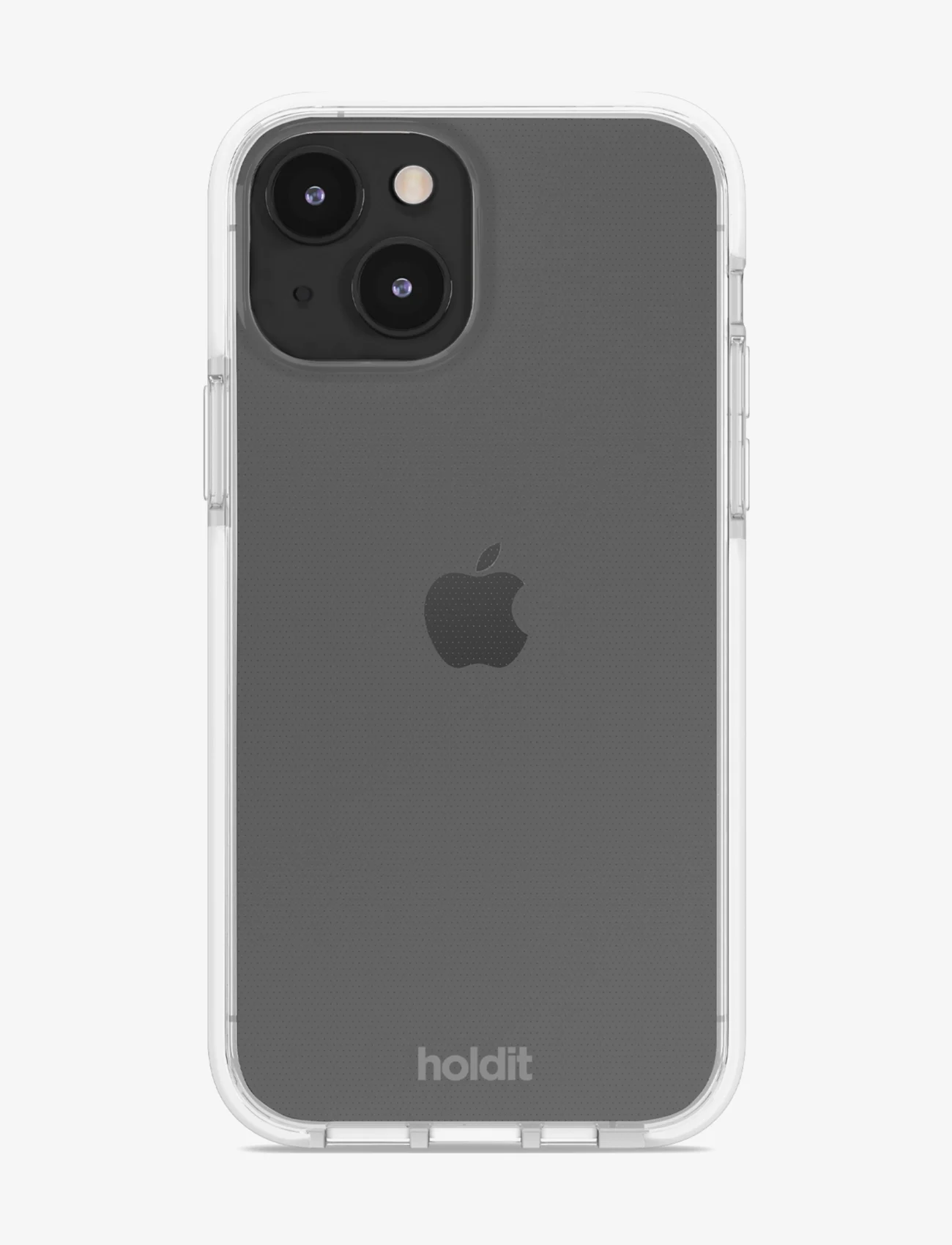 Holdit - Seethru Case iPhone 14 - lowest prices - white - 1