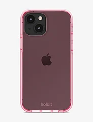 Holdit - Seethru Case iPhone 14 - alhaisimmat hinnat - bright pink - 1