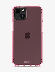 Holdit - Seethru Case iPhone 14 Plus - lowest prices - bright pink - 1