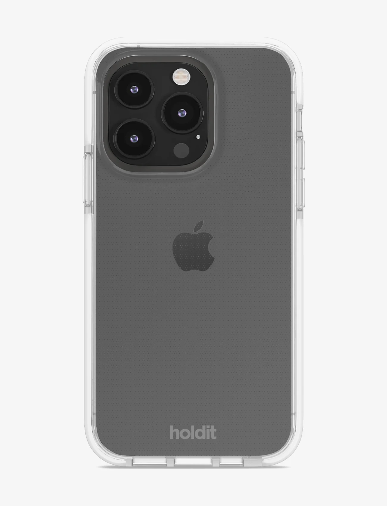 Holdit - Seethru Case iPhone 14 Pro - alhaisimmat hinnat - white - 1