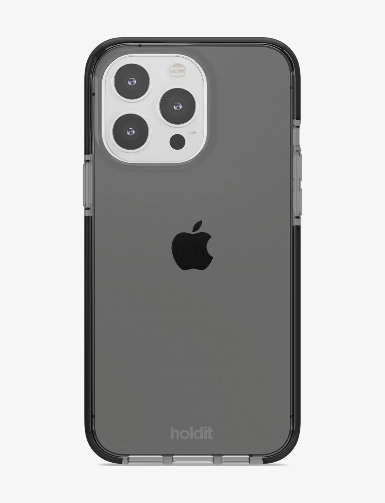 Holdit - Seethru Case iPhone 14 Pro Max - laveste priser - black - 0