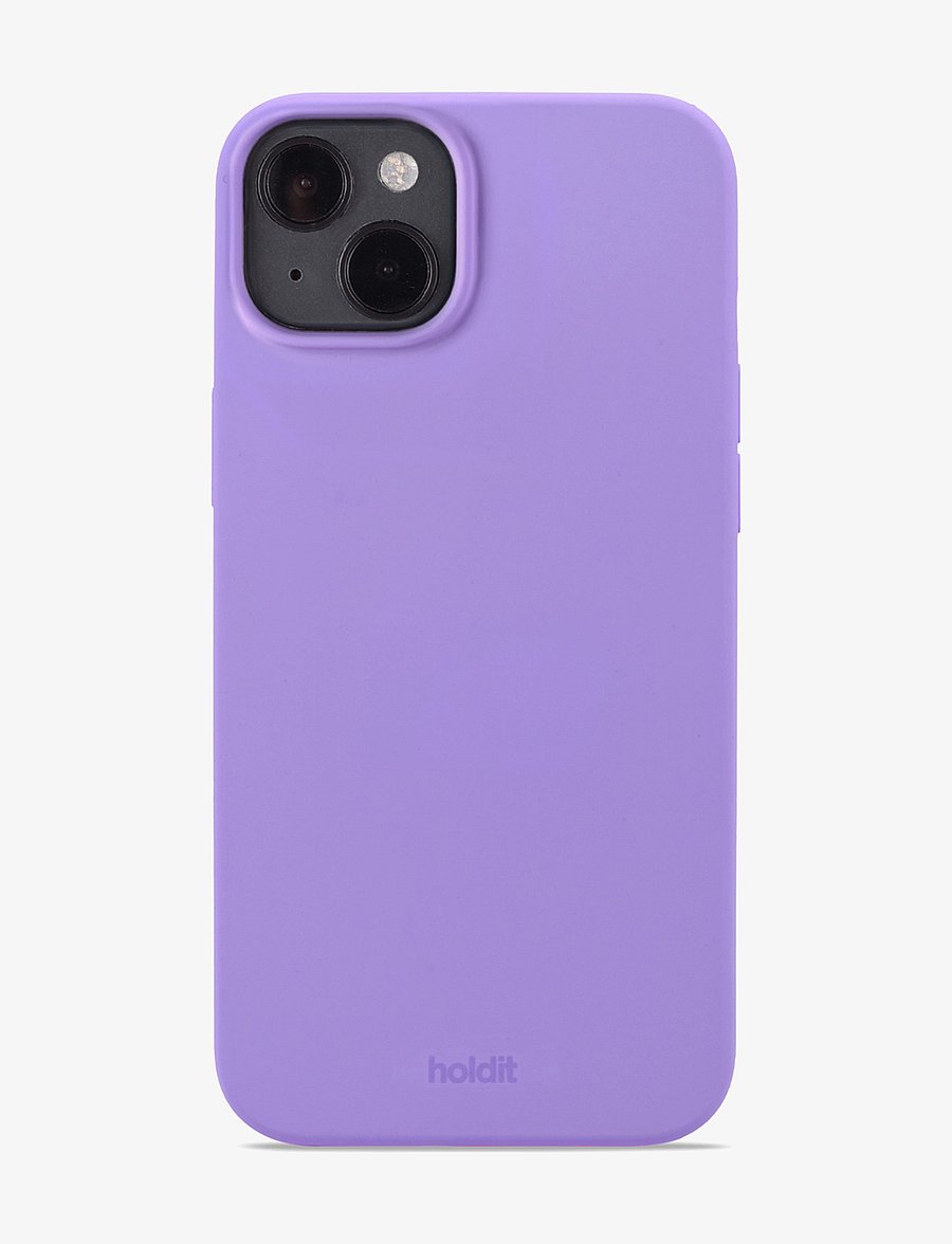 Holdit - Silicone Case iPhone 14 Plus - mobilskal - violet - 0