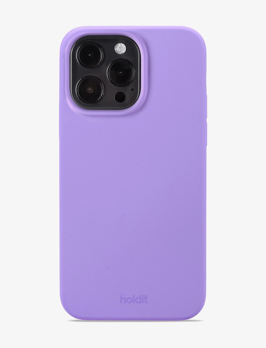 Holdit - Silicone Case iPhone 14 Pro Max - telefonide ümbrised - violet - 0