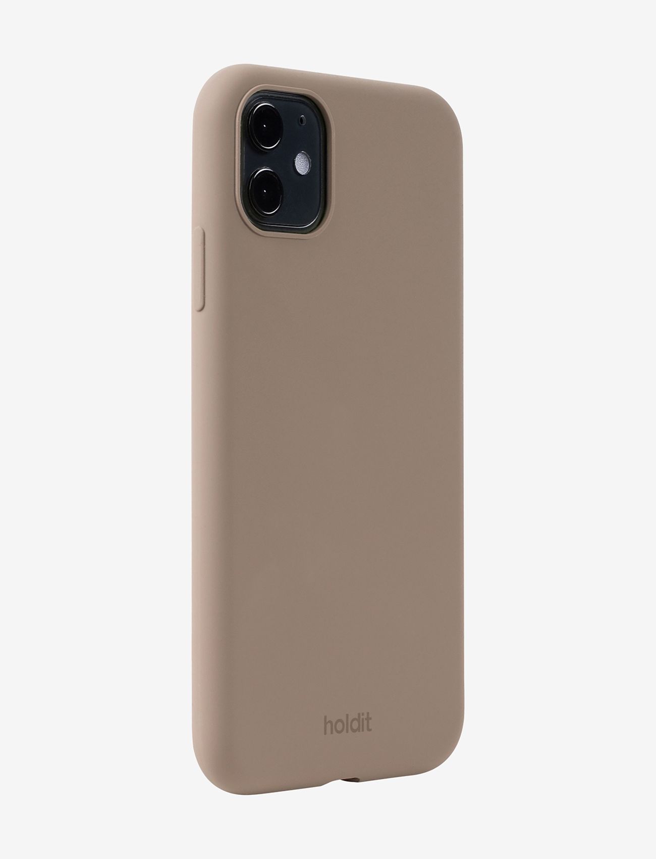 Holdit - Silicone Case iPhone 11/XR - lowest prices - mocha brown - 1
