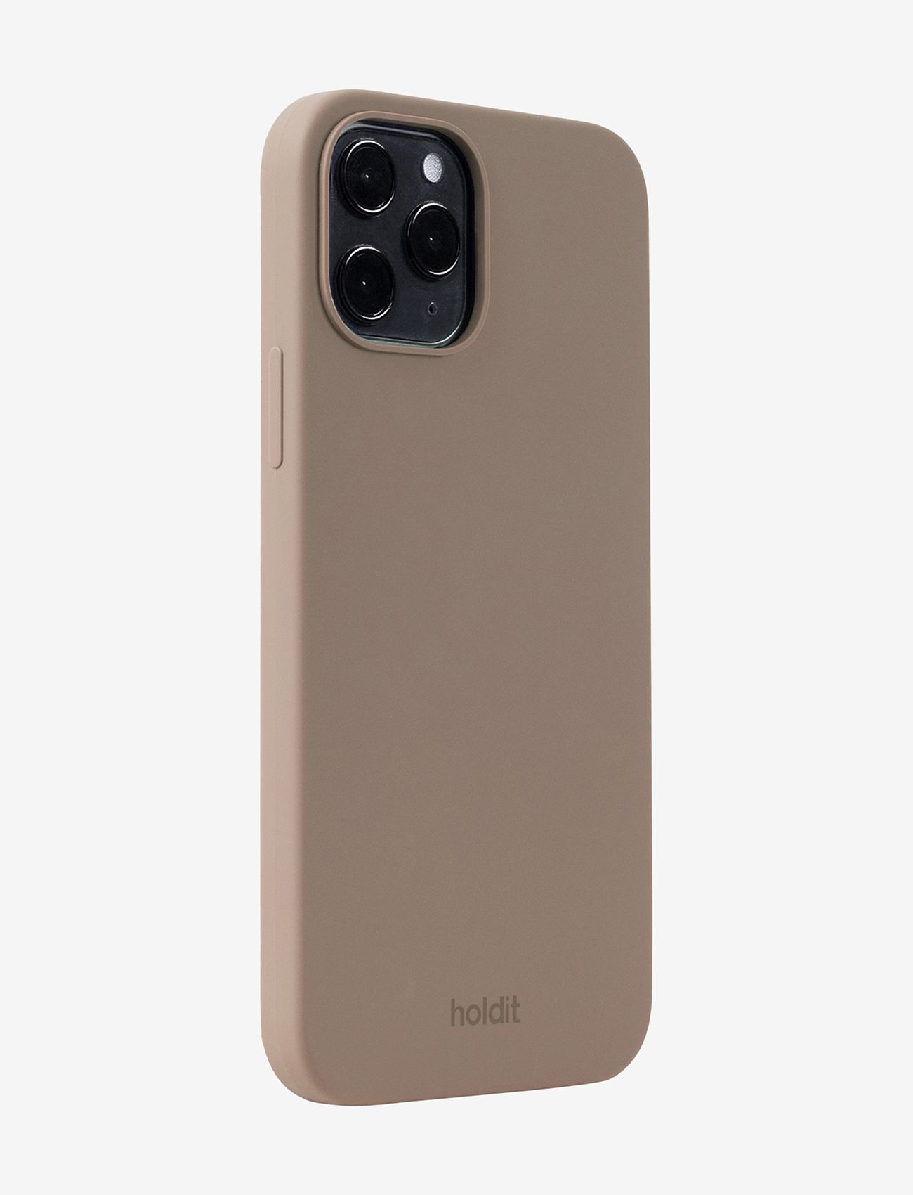 Holdit - Silicone Case iPhone 12/12Pro - de laveste prisene - mocha brown - 1