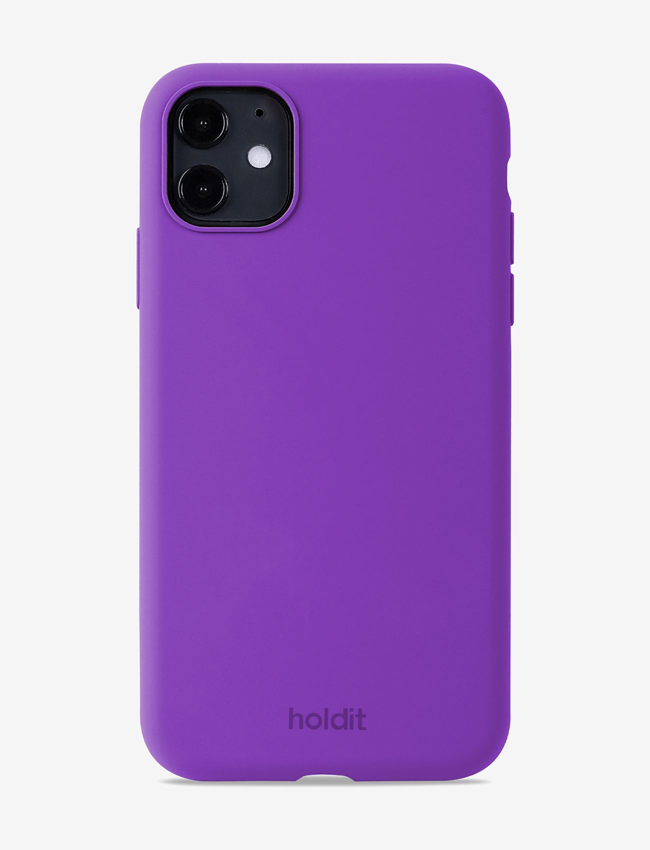 Holdit - Silicone Case iPhone 11/XR - najniższe ceny - bright purple - 0