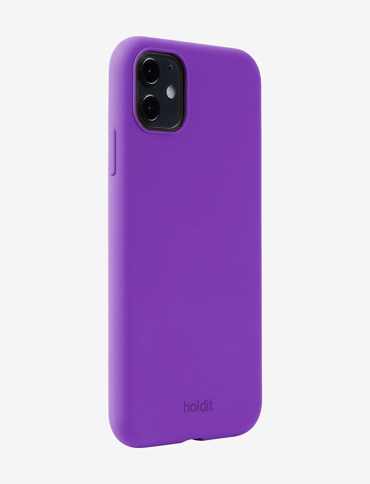 Holdit - Silicone Case iPhone 11/XR - najniższe ceny - bright purple - 1